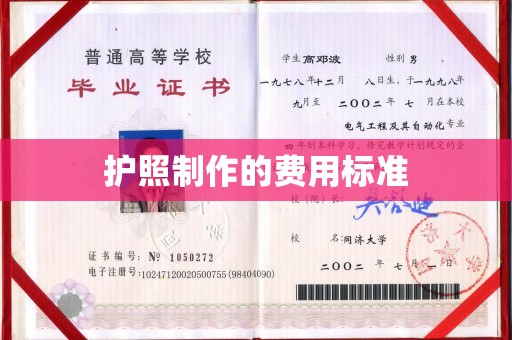 祁连护照制作的费用标准